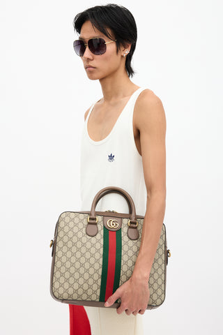 Gucci GG Supreme Ophidia Briefcase