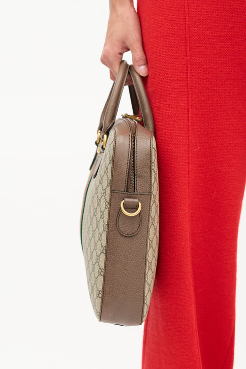 Gucci GG Supreme Ophidia Briefcase