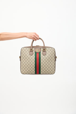 Gucci GG Supreme Ophidia Briefcase