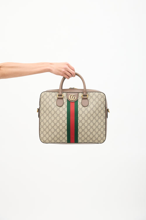 Gucci GG Supreme Ophidia Briefcase