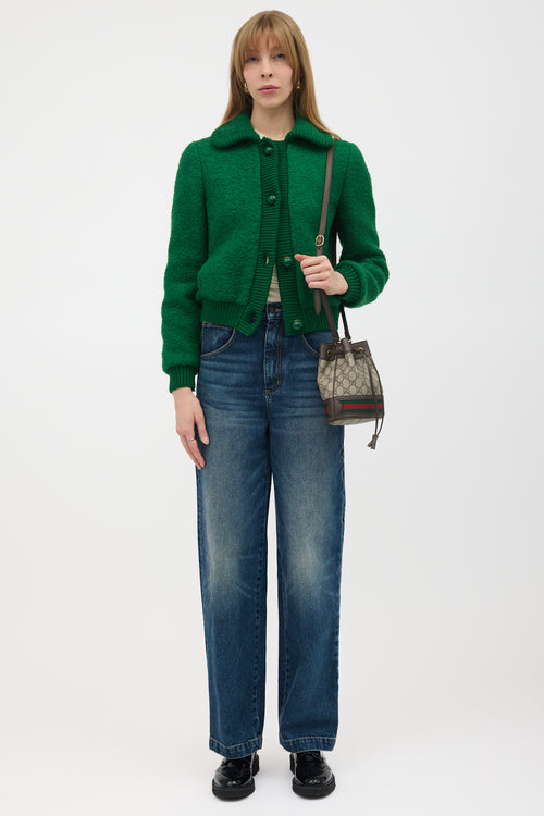 Gucci GG Supreme Ophidia Bucket Bag