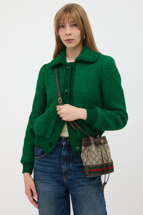 Gucci GG Supreme Ophidia Bucket Bag