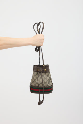 Gucci GG Supreme Ophidia Bucket Bag