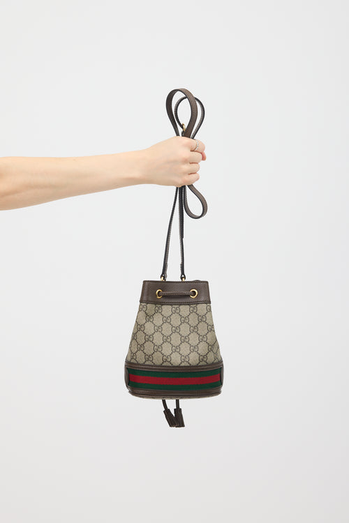 Gucci GG Supreme Ophidia Bucket Bag