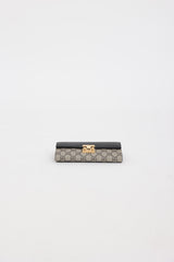 Gucci GG Supreme Padlock Wallet On Chain Bag