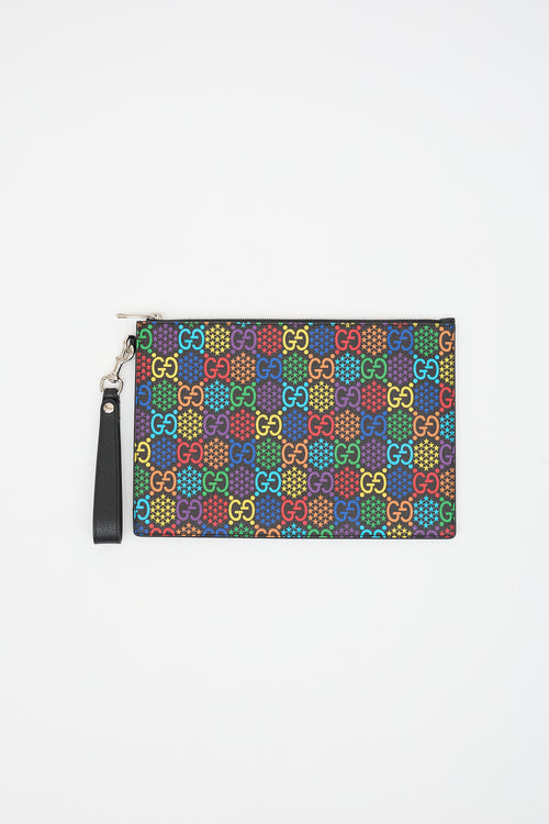Gucci GG Supreme Psychedelic Pouch
