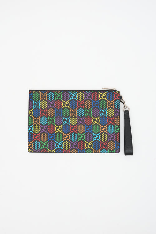 Gucci GG Supreme Psychedelic Pouch