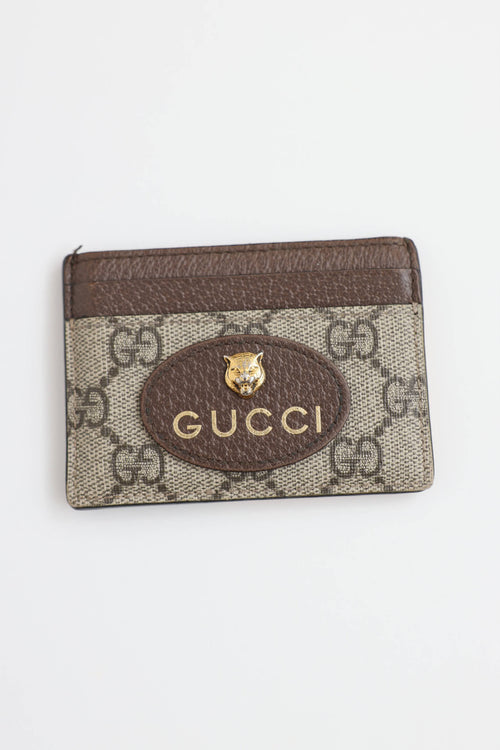 Gucci GG Supreme Card Holder