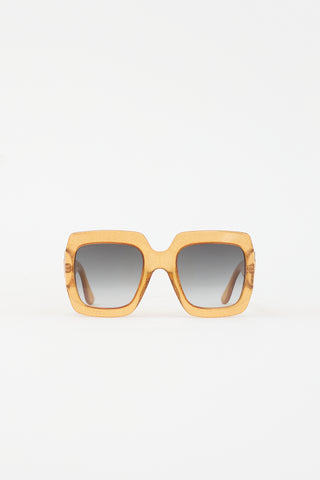 Gucci GG0053S Square GG Sunglasses