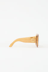 Gucci GG0053S Square GG Sunglasses