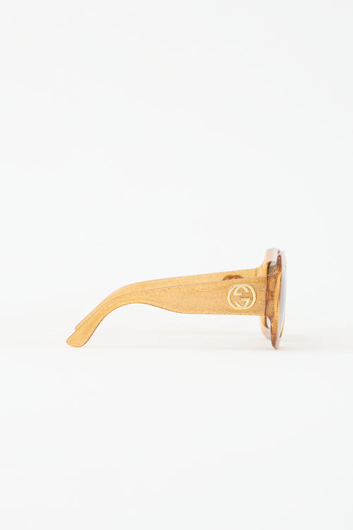 Gucci GG0053S Square GG Sunglasses