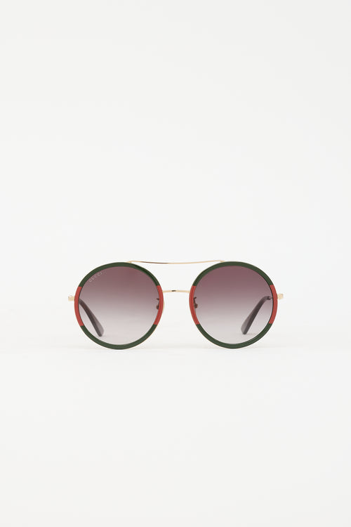 Gucci GG0061S Round Sunglasses
