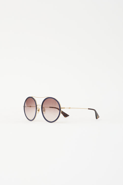 Gucci GG0061S Round Sunglasses