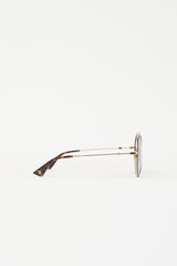 Gucci GG0061S Round Sunglasses