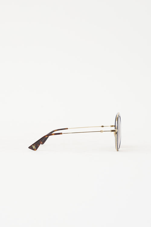 Gucci GG0061S Round Sunglasses