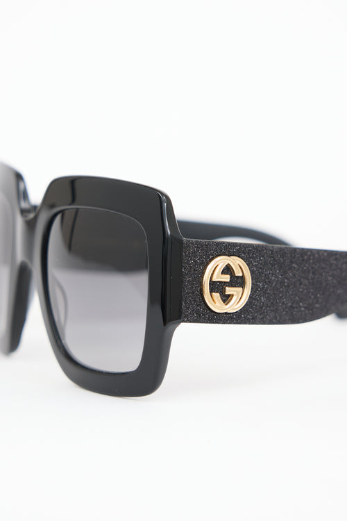 Gucci GG0102S Square Sunglasses