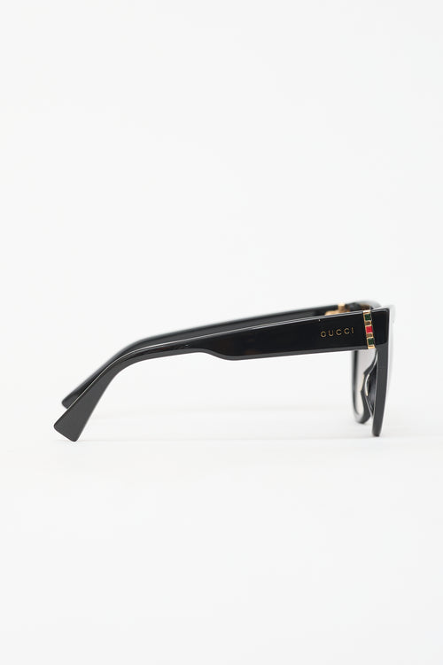 Gucci GG0460S Web Sunglasses