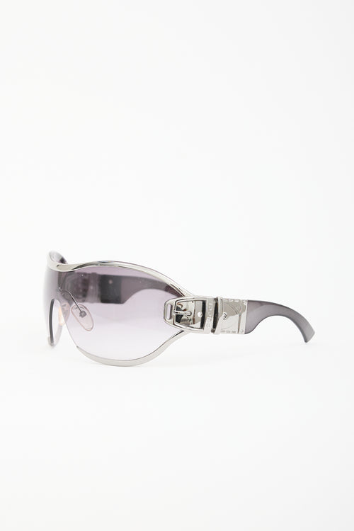 Gucci GG2738/S Buckle Shield Sunglasses