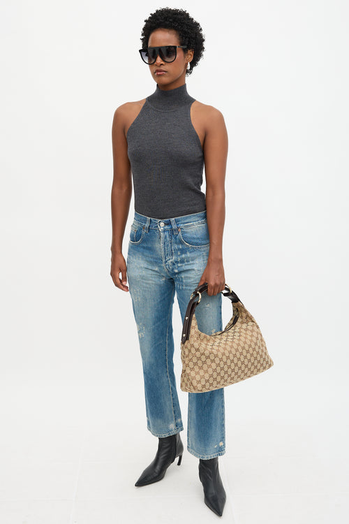 Gucci GG Canvas Hardware Bag