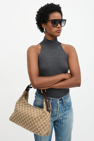 Gucci GG Canvas Hardware Bag