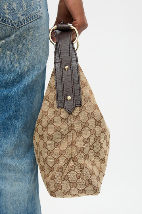 Gucci GG Canvas Hardware Bag