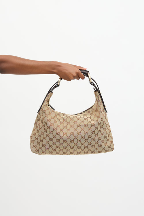 Gucci GG Canvas Hardware Bag