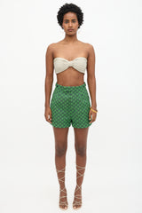 Gucci GG Jacquard Pleated Shorts