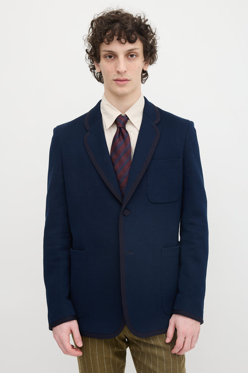 Gucci GG Knit Blazer