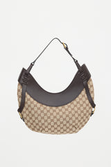 Gucci GG Monogram Crescent Bag