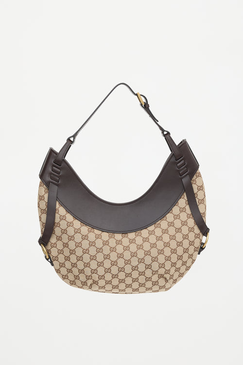 Gucci GG Monogram Crescent Bag