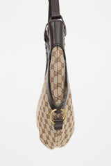 Gucci GG Monogram Crescent Bag