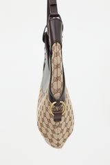 Gucci GG Monogram Crescent Bag