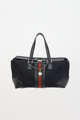 Gucci GG Monogram Treasure Boston Bag