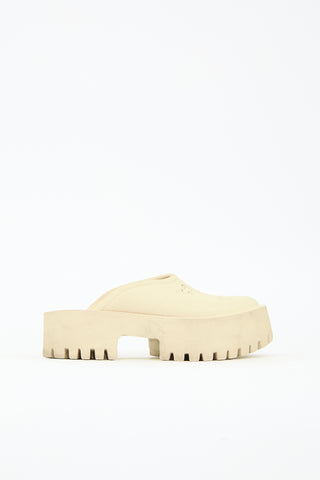 Gucci GG Rubber Platform Mule