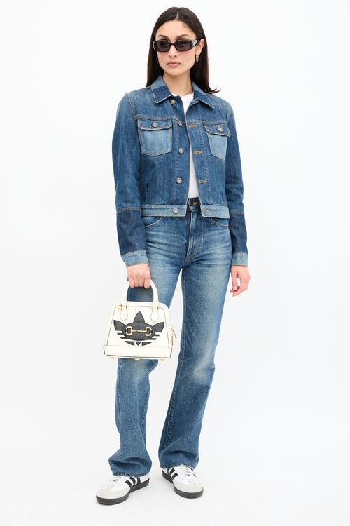 Gucci X Adidas 1955 Horsebit Bag