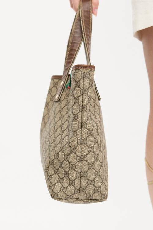 Gucci GG Supreme Canvas Tote Bag