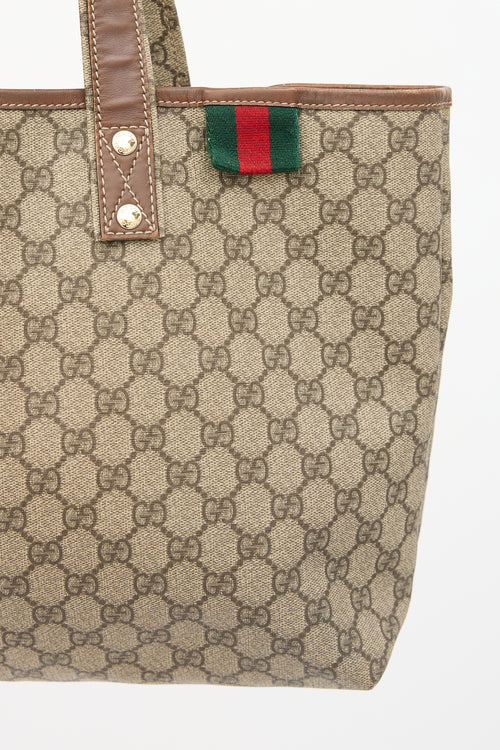 Gucci GG Supreme Canvas Tote Bag