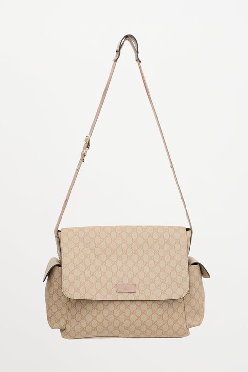 Gucci GG Supreme Diaper Bag