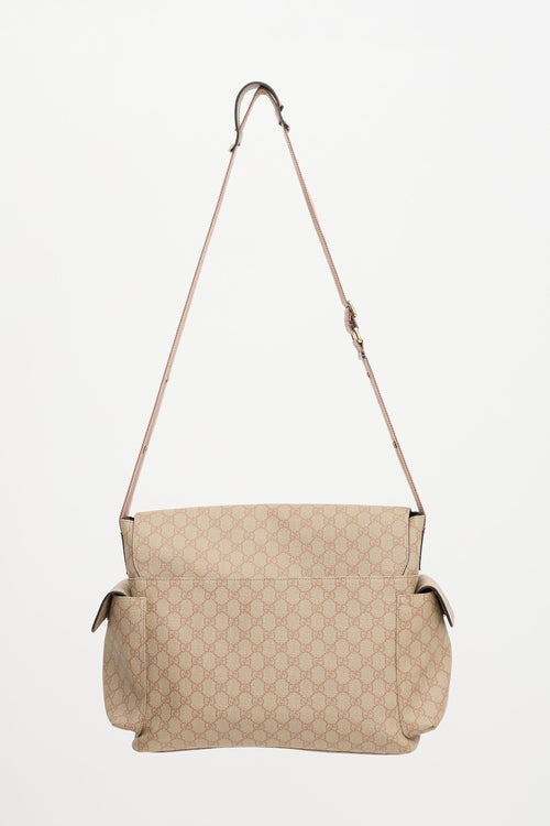 Gucci GG Supreme Diaper Bag
