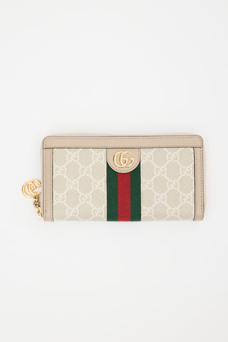 Gucci GG Supreme Ophidia Continental Wallet
