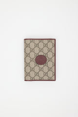 Gucci GG Supreme Passport Holder