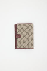 Gucci GG Supreme Passport Holder