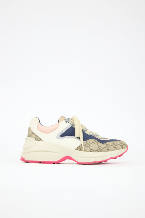 Gucci GG Supreme Rhyton Sneaker