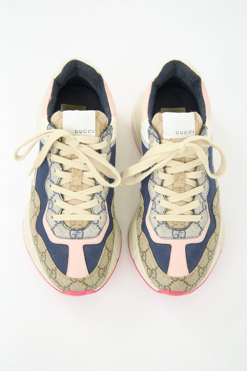 Gucci GG Supreme Rhyton Sneaker