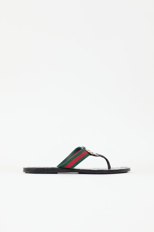 Gucci GG Web Sandal