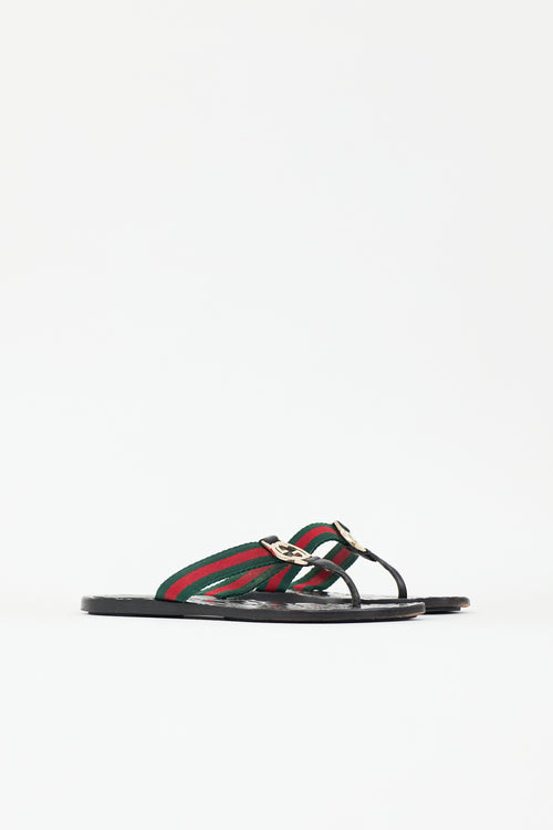 Gucci GG Web Sandal