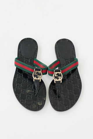 Gucci GG Web Sandal