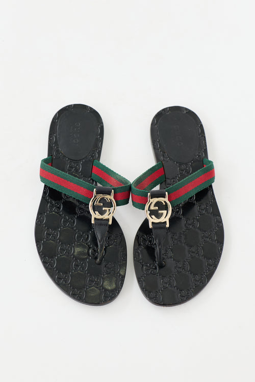 Gucci GG Web Sandal