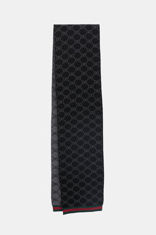 Gucci GG Web Stripe Scarf