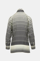 Gucci G Geometric Print Blouse